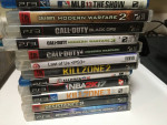 Sony playstation 3 slim (#1) 160 gig  controller and 12 games for sale