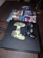 Ps4° -allcords-2 Sony controllers-5 games