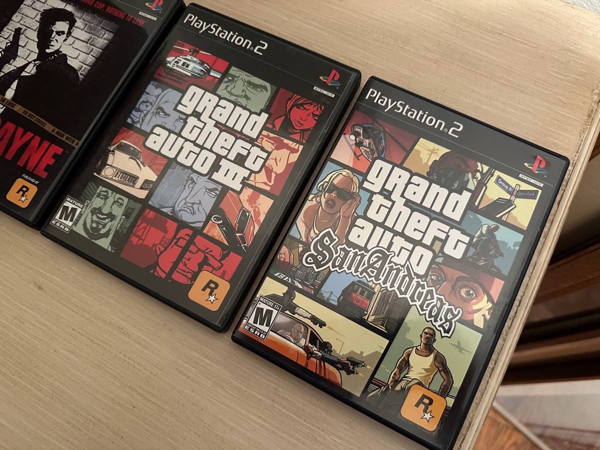 Vintage Playstation 2 PS2 Video Game Bundle - Mint Disc Rare