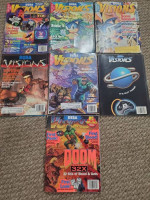 Lot of 18 Nintendo Power and Sega Visions