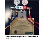 โ๏ธโ๏ธ Mobile repair ๐ car AC system. We come to you ๐.