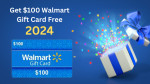 Walmart Free Gift Card 100