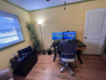 furnished 2bed/2bath/2office, adjacent downtown (avail May-Oct)