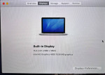 Macbook Pro Retina 15 Inch-2.3GHz Intel Core i7 - 8GB RAM 250GB SSD