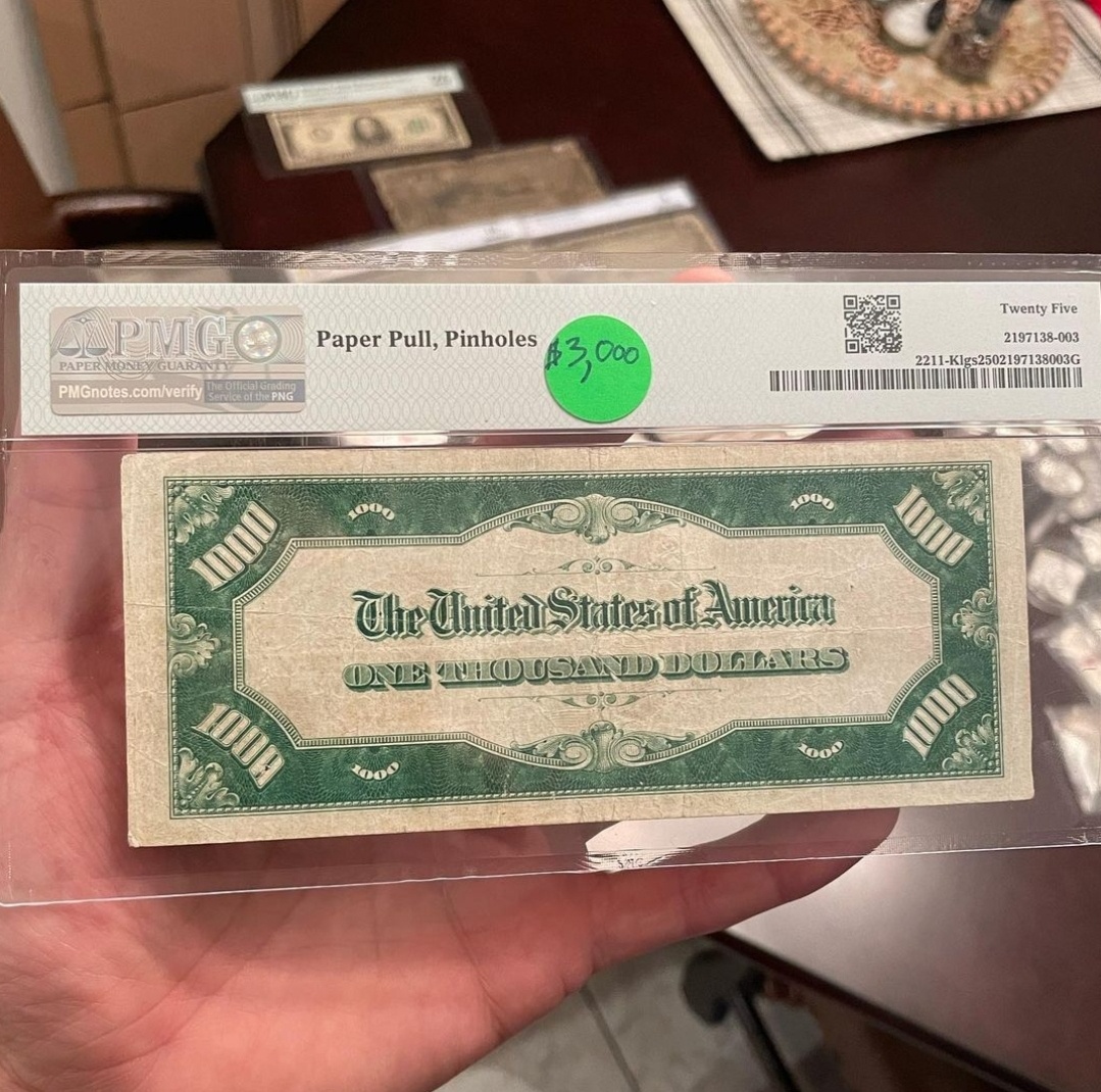 Old dollar note