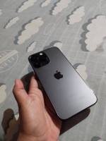 UNLOCKED 128GB SPACE BLACK IPHONE 14 PRO WITH PRIVACY SCREEN  - EXCELLENT Condit