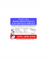 Home Repairs -- INLAND'S BEST HOME IMPROVEMENTS (951) 858-0396