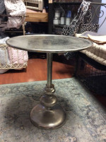 Silver Side Table