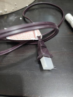 Antique White Resin Table Lamp