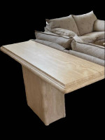 Italian Travertine Console Table