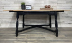 Antique Black Dining Table W/ Pull Out Leaves *Delivery available*