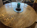 Antique Tiger Oak Table