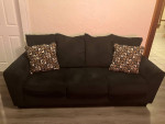Wixon Black Sofa