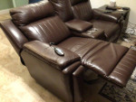 Leather sofa