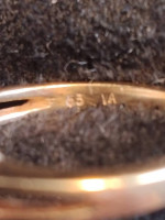 .53ct Marquis cut diamond ring.14kyg Bargain