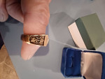COLEMAN CO. 25 YEAR ANNIVERSARY RING 10 KT YELLOW GOLD