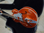 Gretsch G6120SHT-Brian Setzer Hot Rod in metallic orange 