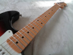 2015 Fender Standard MIM Stratocaster Guitar Maple Neck Sunburst.