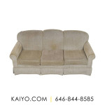 Raymour & Flanigan Three Seat Skirted Sofa (Was 1500)