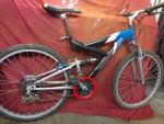 26"full suspension mtn bike