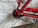 Internal hub step through bike w/ e-bike motor