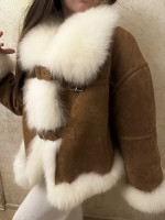 Sheepskin coat