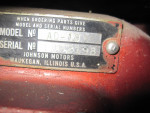 1957 Johnson 7.5 Outboard Motor