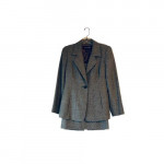 Ladies 2P Linda Allard by Ellen Tracy Grey Skit Suit