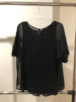 Beautiful Black and Olive Green Worthington Shirts