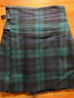 Vintage Argyll and Sutherland Highlanders Black Watch kilt