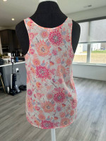 Frenchi Floral Print Tank Top