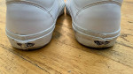 Vans Old Skool Canvas Shoe - white - mens size 12