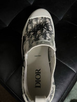 Dior Sneaker (no laces) white and grey 9