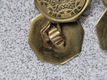 Vintage F.P.C. 10K Yellow Gold Cuff Links