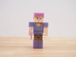 Minecraft Armor Up Alex Enchanted Armor 5" Figure COMPLETE 2016 Mattel