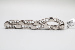14K White Gold Fancy Diamond Bracelet (3.78 CTW)