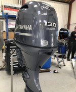 Used Yamaha 130HP 4 Stroke Outboard Motor Engine