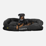 Rectangle Bolster Pillow Dog Bed