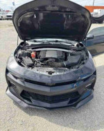 2017 Chevrolet Camaro SS engine view showcasing its powerful 6.2-liter V8 and performance features.