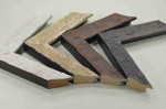 Photo Frame of unusual relief for home interior, 1.26 inches and 0.8 inches high.