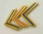 Colorful Stylish Picture Wood Frames. Width 1.2" x Height 1.2".