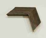 Rustic Distressed Wood Picture Frame 2.1" Wide x 0.8" High.