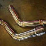 SRT Jeep Grand Cherokee (Meisterchaft) exhaust system