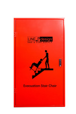 Evacuation Stair Chair Metal Wall Storage Cabinet