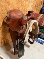 ‼️ LOW PRICED – Silver Royal Western Pleasure Show Saddle ‼️