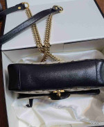 Authentic gucci GG Marmont Diagonal Quilted Small Shoulder Handbag 443497