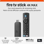 Amazon Fire TV Stick 4K Max Streaming Media Player With Alexa Voice Remote