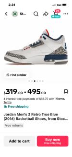 Air Jordan Retro 3 Wizard