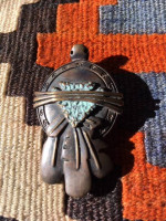 Native American Indian Bronze & Copper Pins and Pendants