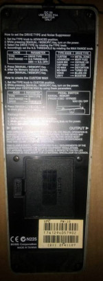 BOSS V-WAH Wah/Distortion pedal PW-10